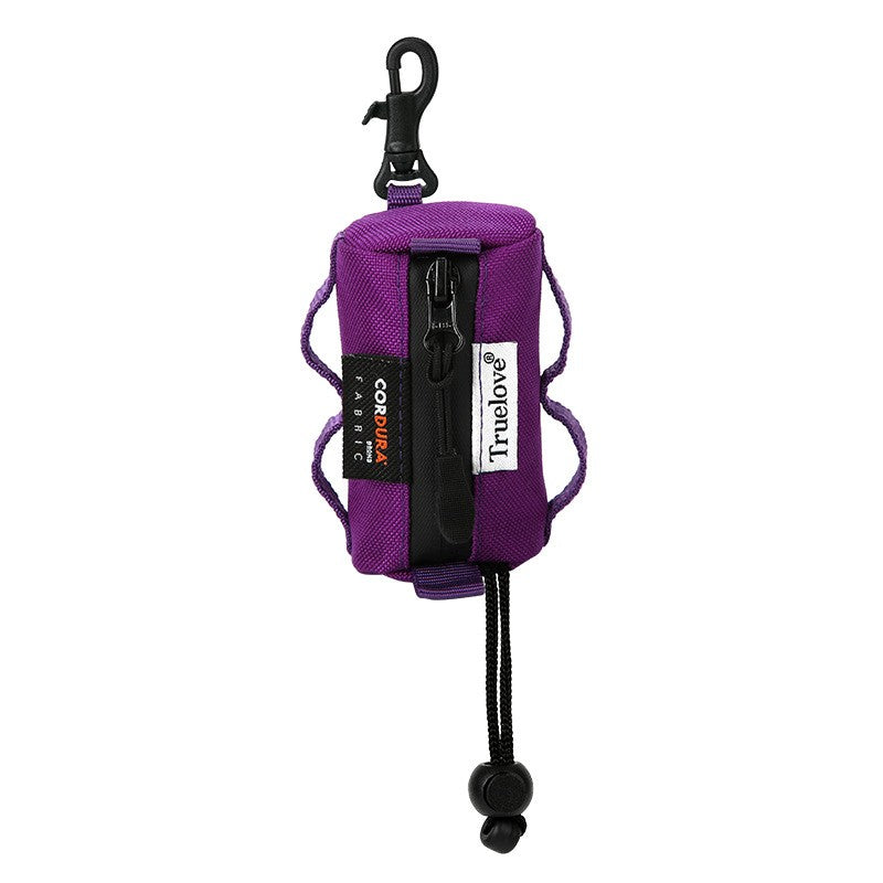 purple poop bag nylon dispenser