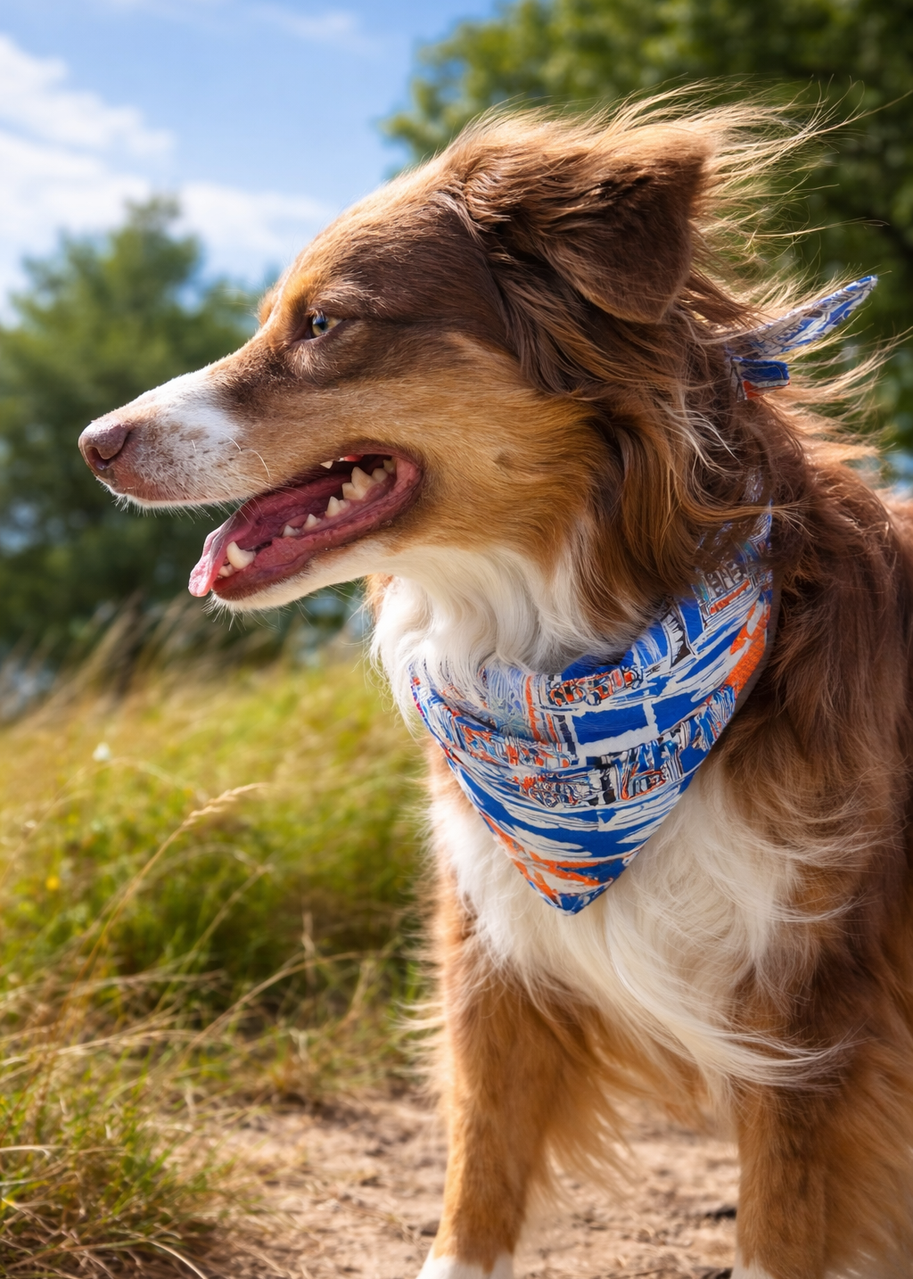 Monaco race car bandana
