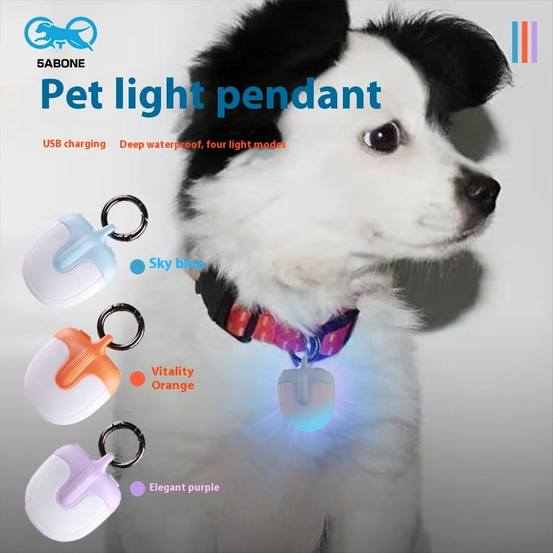 Double-sided U-shaped Pet LED Dog Walking Light